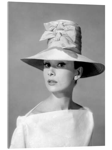 Acrylic print Audrey Hepburn - Funny Face