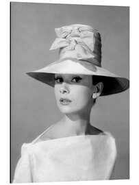 Aluminium print Audrey Hepburn - Funny Face