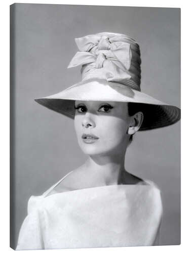 Canvas print Audrey Hepburn - Funny Face