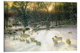 Magnettafel Ein kurzer Wintertag