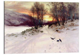 Magnettafel Wenn der Westen abends glüht