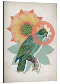 Magnettafel Vintage Papagei