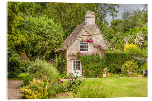 Akryylilasitaulu Idyllic cottage in Wiltshire (England)