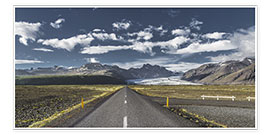 Wall print  Iceland - Glacier Road - Ben Voigt