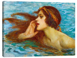 Canvas-taulu A little sea maiden