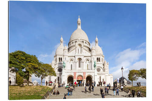 Galleritryk Sacre Coeur Basilica in Montmartre, Paris