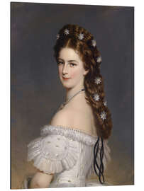 Magnettafel Kaiserin Elisabeth mit Diamentsternen