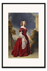 Gerahmter Kunstdruck Königin Marie Louise van België