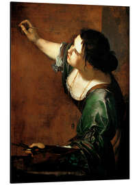 Magnettafel Selbstporträt als die Allegorie der Malerei