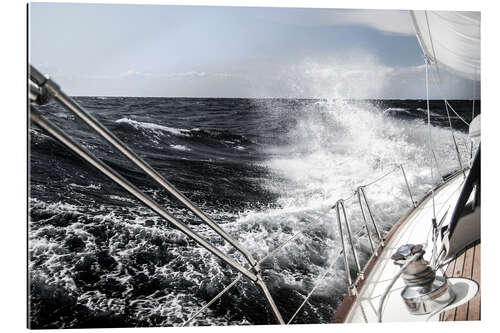 Gallery print Sailing in a storm