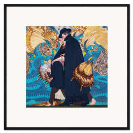 Framed art print The War and Us