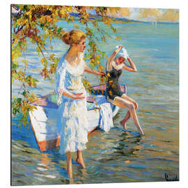 Magnettafel Am Badeplatz