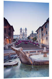 PVC-taulu View from the Bernini fountain, Rome, Italy I