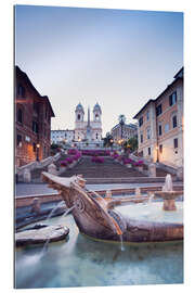 Gallery Print Blick vom Bernini-Brunnen, Rom, Italien I