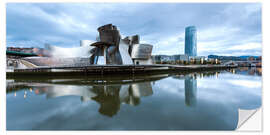 Selvklebende plakat Guggenheim Museum of Bilbao