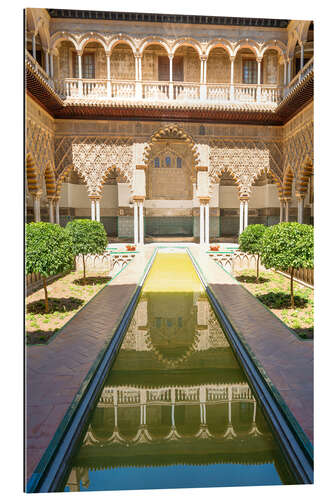 Cuadro de plexi-alu Patio de las Doncellas en el Real Alcázar