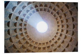 PVC-taulu Ceiling of the Pantheon temple, Rome