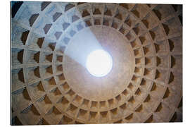 Galleritryk Ceiling of the Pantheon temple, Rome