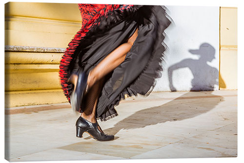 Quadro em tela Flamenco dancer