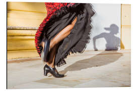 Magnettafel Flamenco-Tänzerin