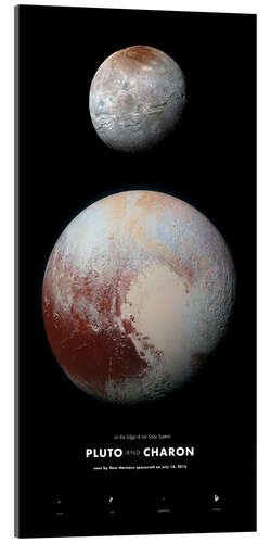 Akrylbilde Pluto family portrait