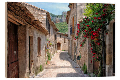 Holzbild Saint Guilhem