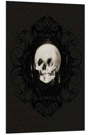 Magnettafel Eitelkeit ist alles (Barockrahmen)