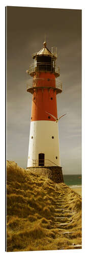 Gallery print Lighthouse in the evening light