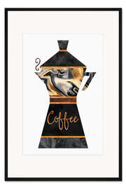 Gerahmter Kunstdruck Coffee