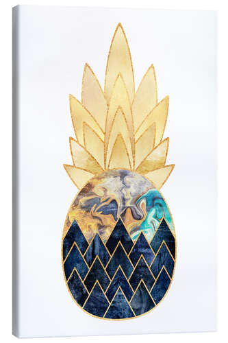 Tableau sur toile Ananas précieux