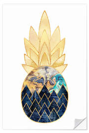 Wandsticker Precious Pineapple 1