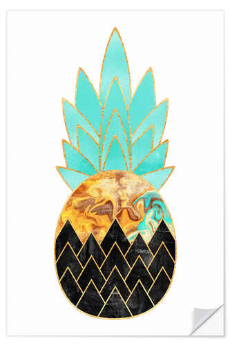 Wall sticker Precious Pineapple 3