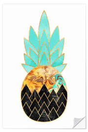 Vinilo para la pared Precious Pineapple 3