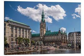 Magnettafel Hamburg Rathaus