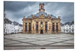 Alubild Ludwigskirche in Saarbrücken (Saarland)