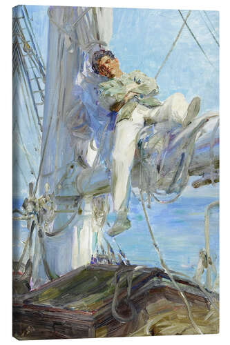 Canvas print Sleeping Sailor