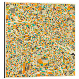 Magnettafel Berlin Karte I