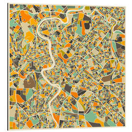 Magnettafel Rom Karte I