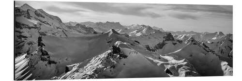 Aluminium print Bernese Alps