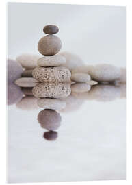 Acrylglasbild  Zen Steine - Andrea Haase Foto