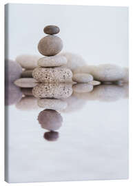 Leinwandbild  Zen Steine - Andrea Haase Foto