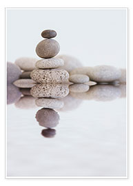 Poster  Zen Stones - Andrea Haase Foto