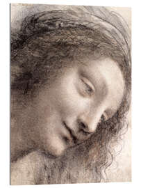 Gallery print The Head of the Virgin in Three-Quarter View Facing Right