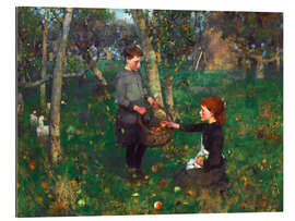 Quadro em plexi-alumínio In the Orchard