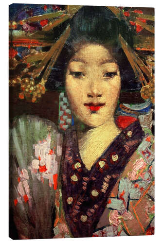 Canvas print Geisha