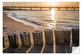 Sisustustarra Sundwon at Baltic beach (Germany)