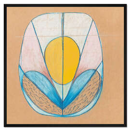 Gerahmter Kunstdruck Ohne Titel