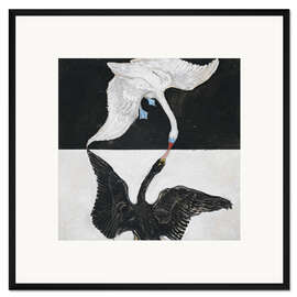 Gerahmter Kunstdruck Der Schwan, Nr. 1