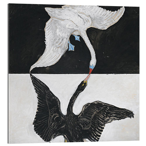 Quadro em plexi-alumínio O cisne, n° 1