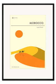 Gerahmter Kunstdruck Morocco